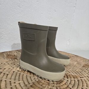 Rylee & Cru Olive Rain Snow Boots 5